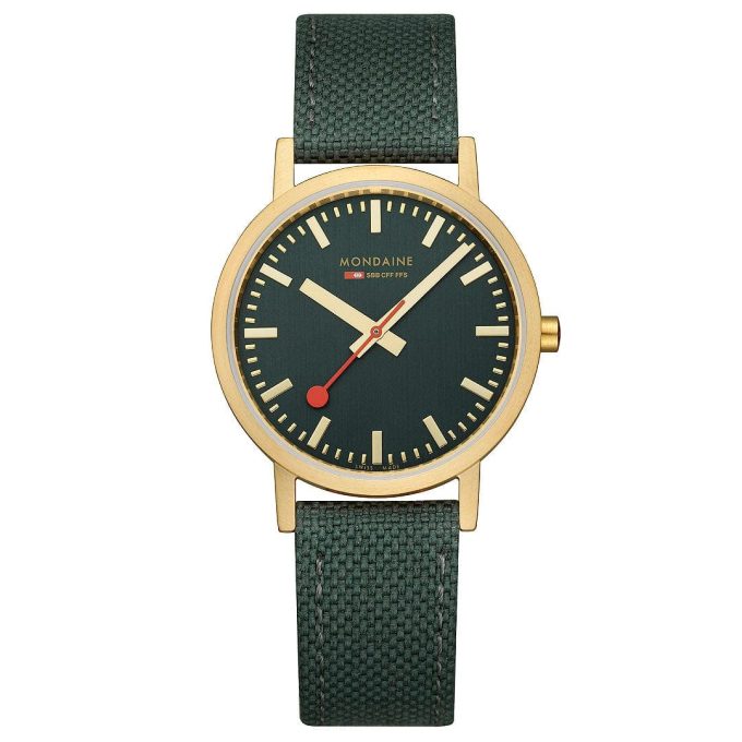 Mondaine Classic Forest Watch 36mm A660.30314.60SBS