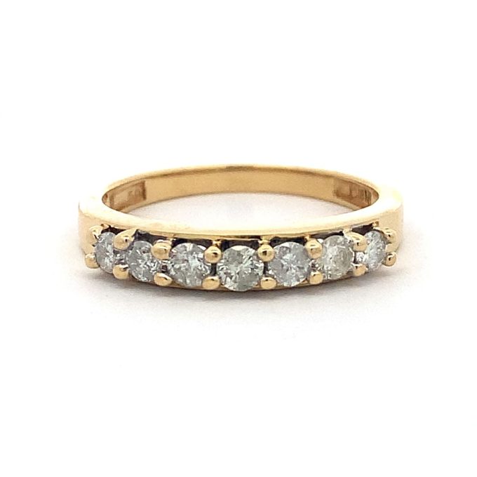 Diamond Seven Stone Eternity Ring