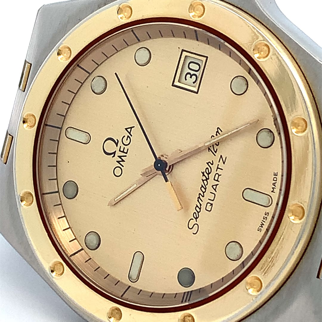 1980's Omega Seamaster 120 Alveoles Watch