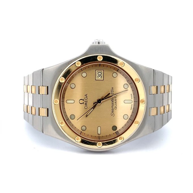 1980's Omega Seamaster 120 Alveoles Watch