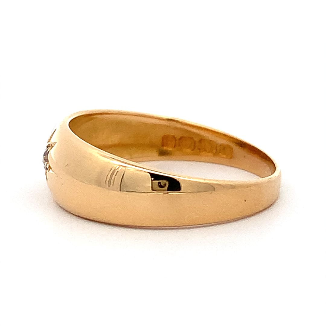 Antique Diamond Set Bombe Ring