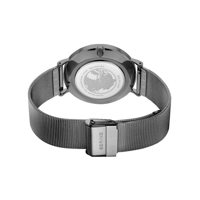 Bering Grey Steel Classic Gents Watch 14040-377