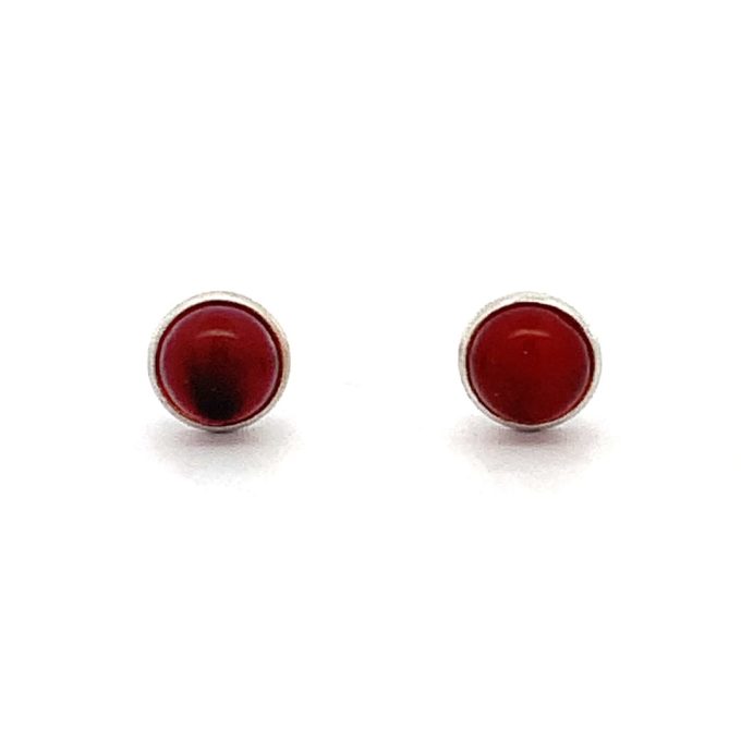 Amber Stud Earrings
