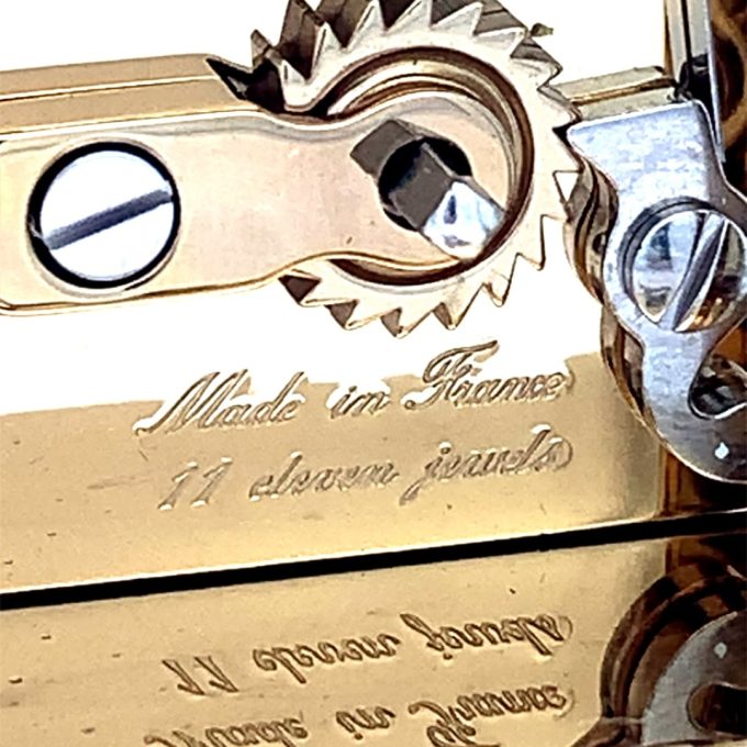 L'Epee French Made Mini Carriage Alarm Clock