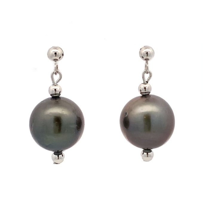 Tahitian Pearl Drop Earrings
