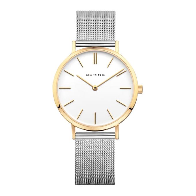 Bering 34mm Classic Two-Tone Watch 14134-010