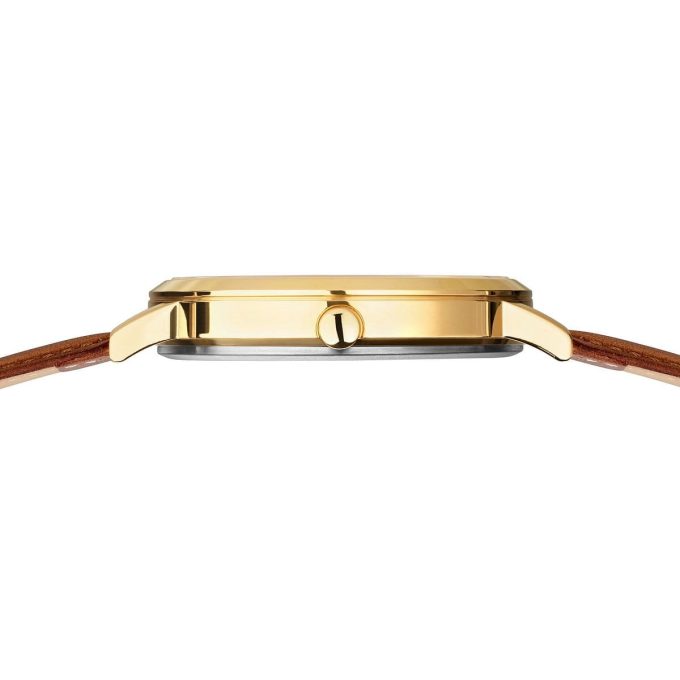 Bering Ladies Gold Titanium Watch 18634-534