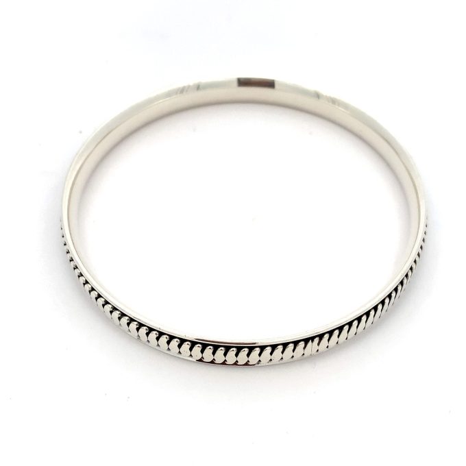 Collectable Danish Design Silver Bangle