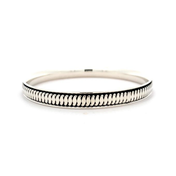 Collectable Danish Design Silver Bangle