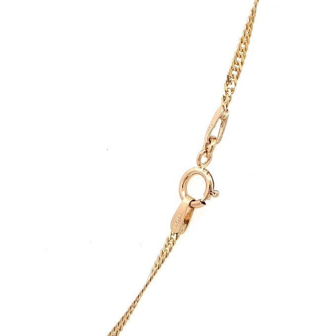 9ct Gold Twist Chain - 16 Inch