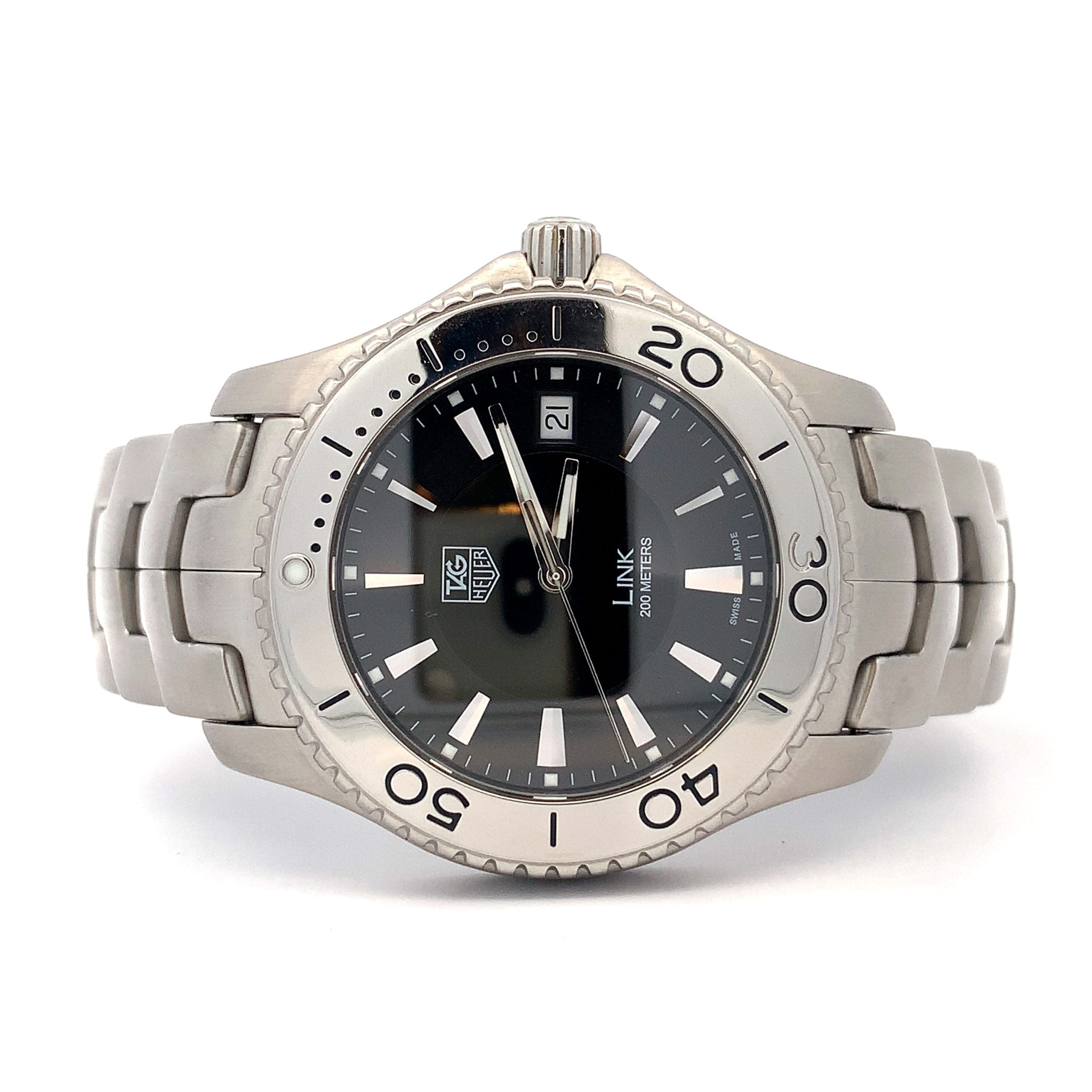 TAG Heuer Link Steel Date Watch WJ1110