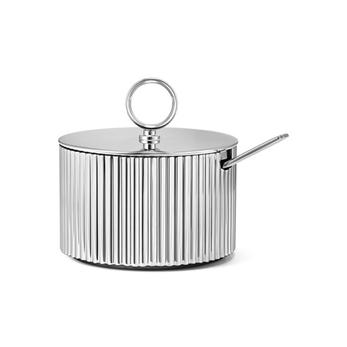 Georg Jensen Bernadotte Sugar Bowl & Spoon
