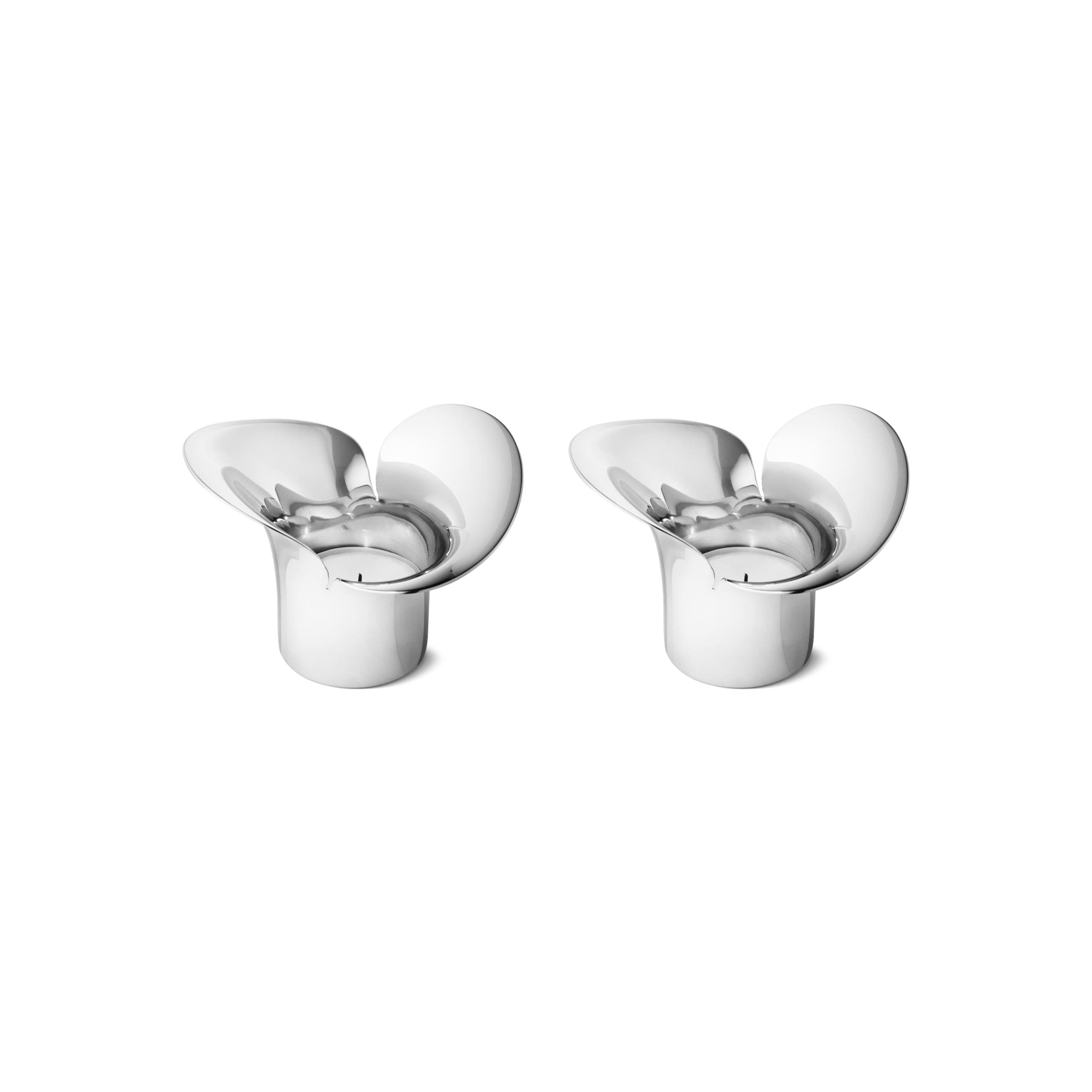 Georg Jensen Bloom Botanica Tealight Candleholders