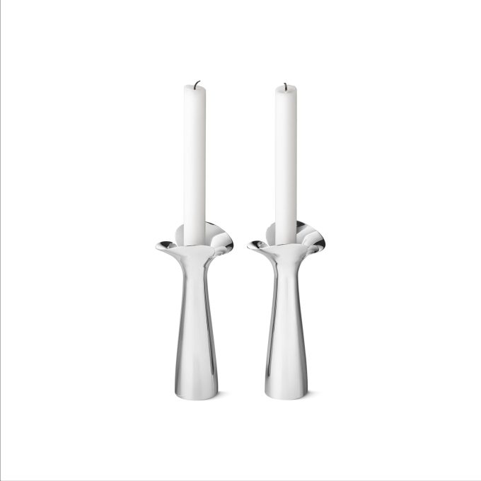 Georg Jensen Bloom Botanica Candleholders - Pair