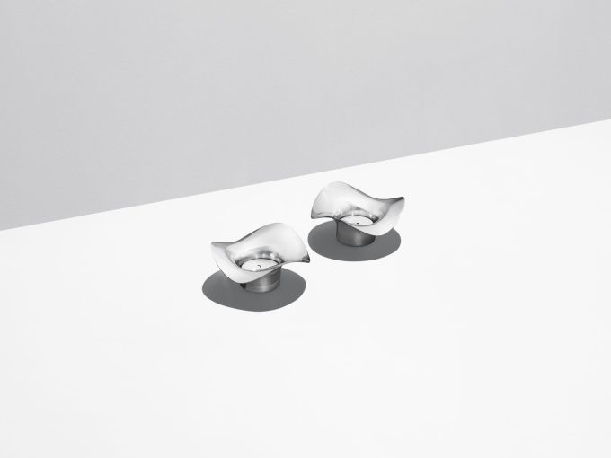 Georg Jensen Cobra Tealights Pair