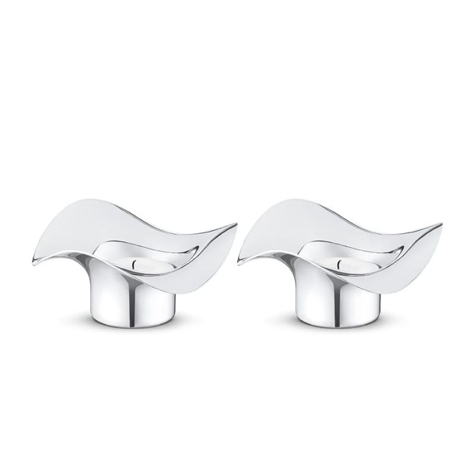 Georg Jensen Cobra Tealights Pair