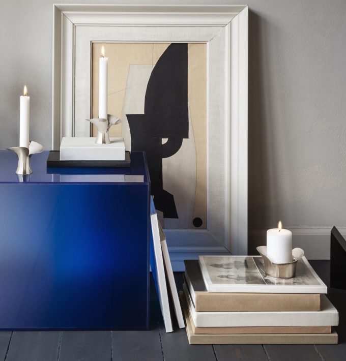 Georg Jensen Bloom Pillar Candleholder