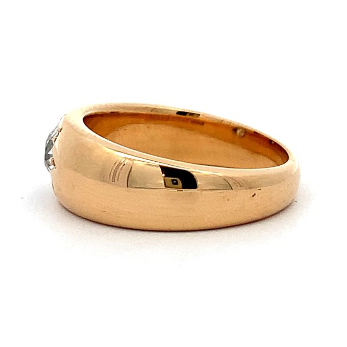 Victorian Diamond Star Set Gold Ring