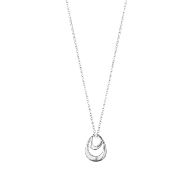 Georg Jensen Small Offspring Pendant Necklace