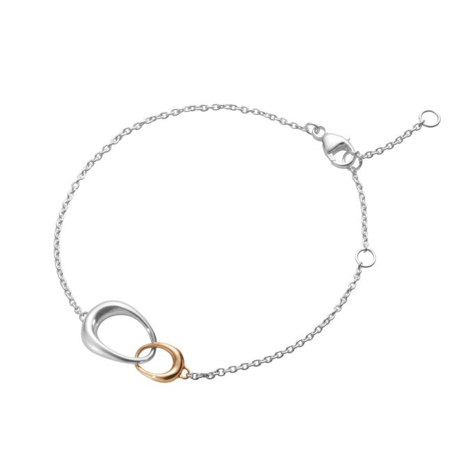 Georg Jensen Offspring Two Tone Bracelet