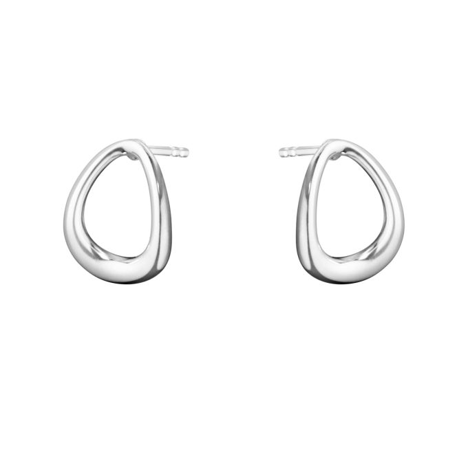 Georg Jensen Silver Offspring Stud Earrings