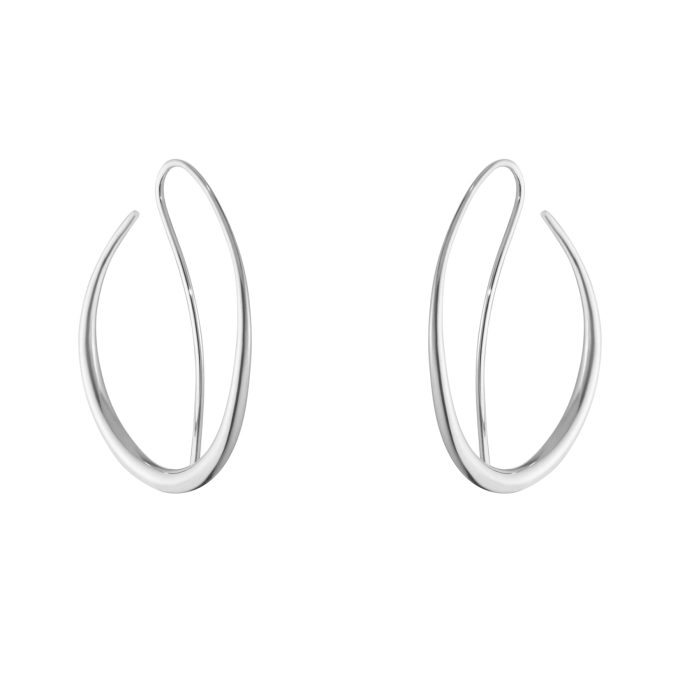 Georg Jensen Silver Offspring Hoops