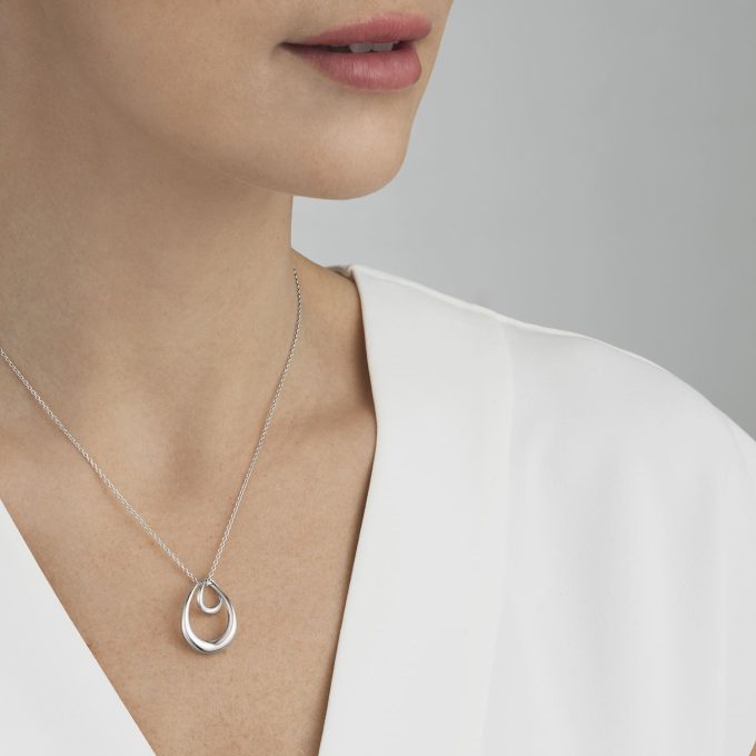 Georg Jensen Offspring Pendant Necklace