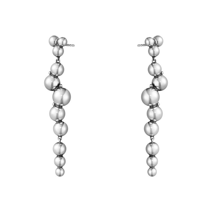 Georg Jensen Moonlight Grapes Long Drop Earrings