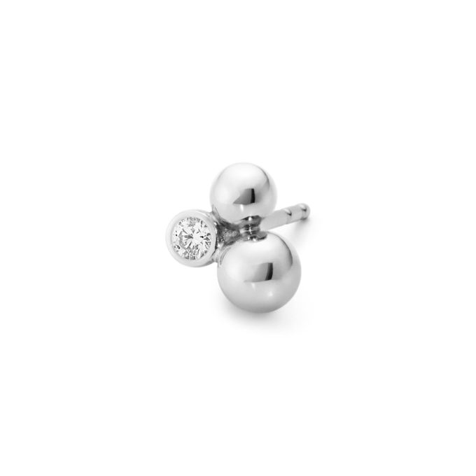 Georg Jensen Moonlight Grapes Diamond Stud Earrings