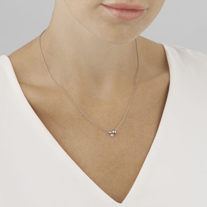 Georg Jensen Moonlight Grapes Diamond Necklace