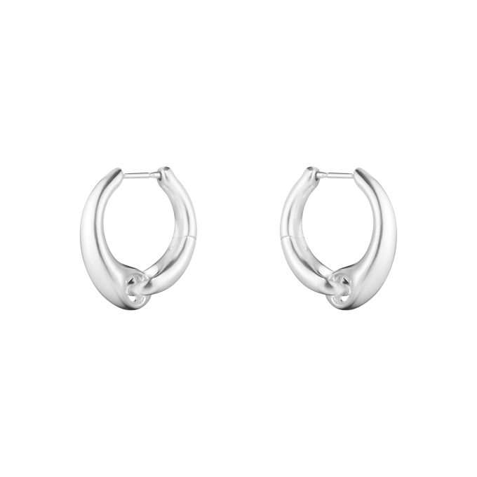 Georg Jensen Reflect Large Hoop Earrings
