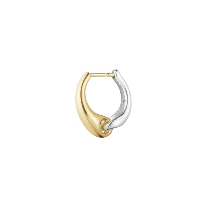 Georg Jensen Two Tone Reflect Small Hoop - Single