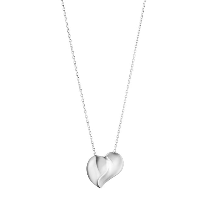Georg Jensen Heart Pendant Necklace