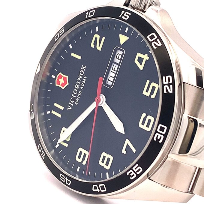 Victorinox Fieldforce Steel Gents Day / Date Watch