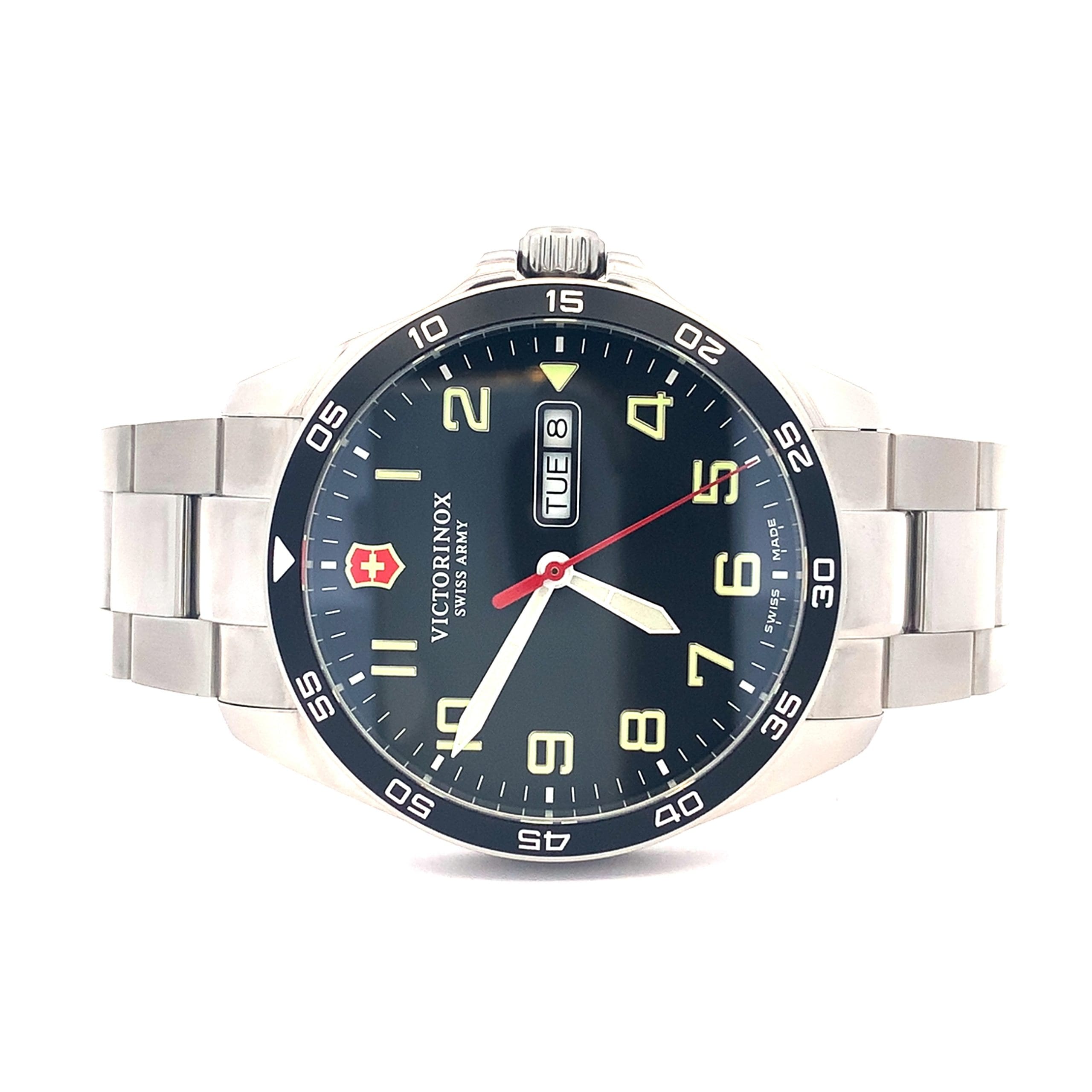 Victorinox Fieldforce Steel Gents Day / Date Watch