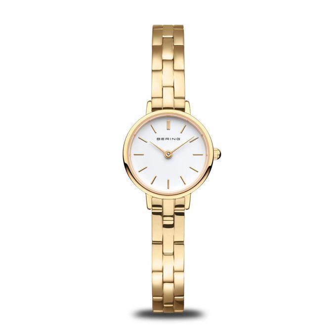 Bering Ladies Gold Steel Classic Watch 11022-734