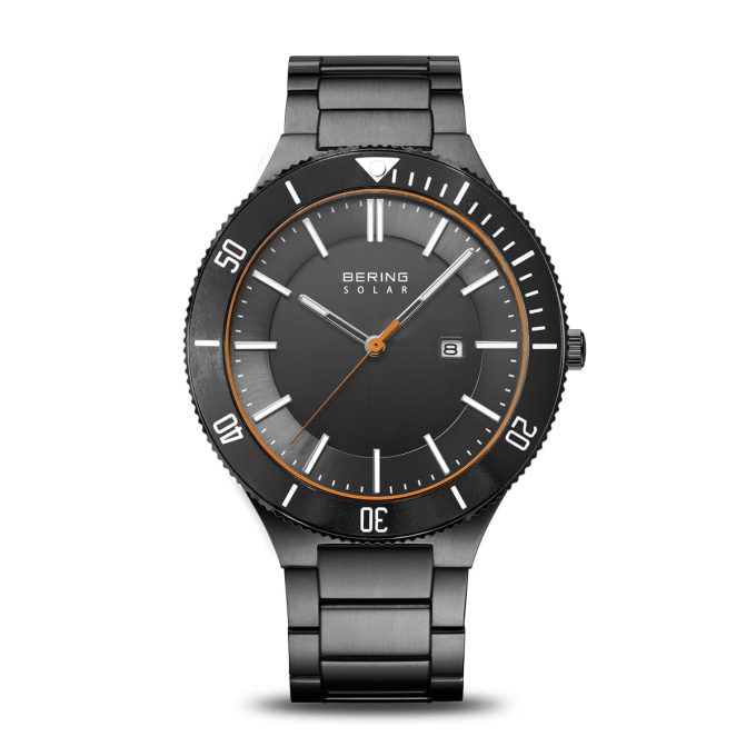 Bering Gents Grey Solar Watch 14443-779