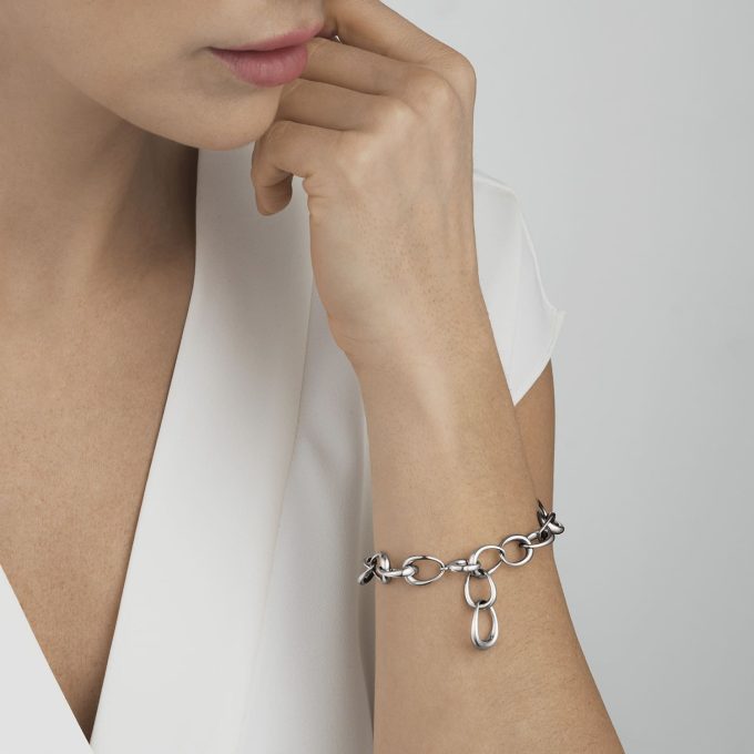 Georg Jensen Offspring Link Bracelet - Medium Large