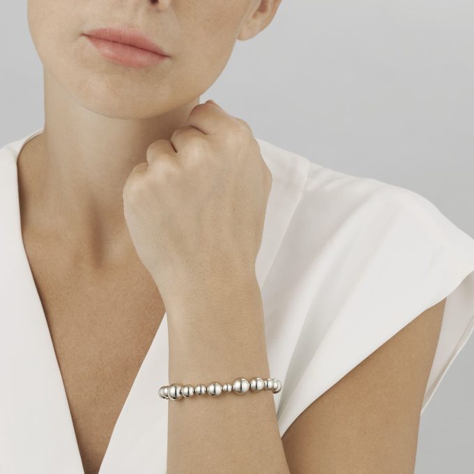 Georg Jensen Moonlight Grapes Drawstring Bracelet