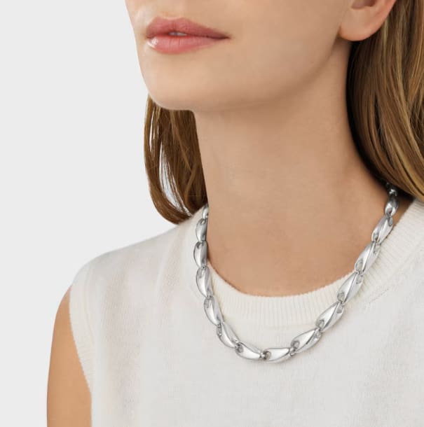 Georg Jensen Reflect Graduated Necklace - Medium