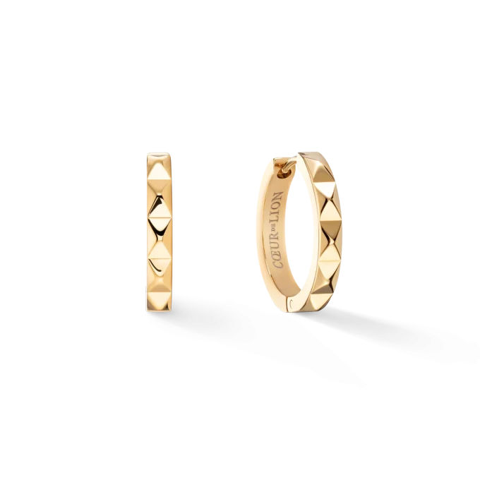 Coeur De Lion Spikes Hoop Earrings 0135211600