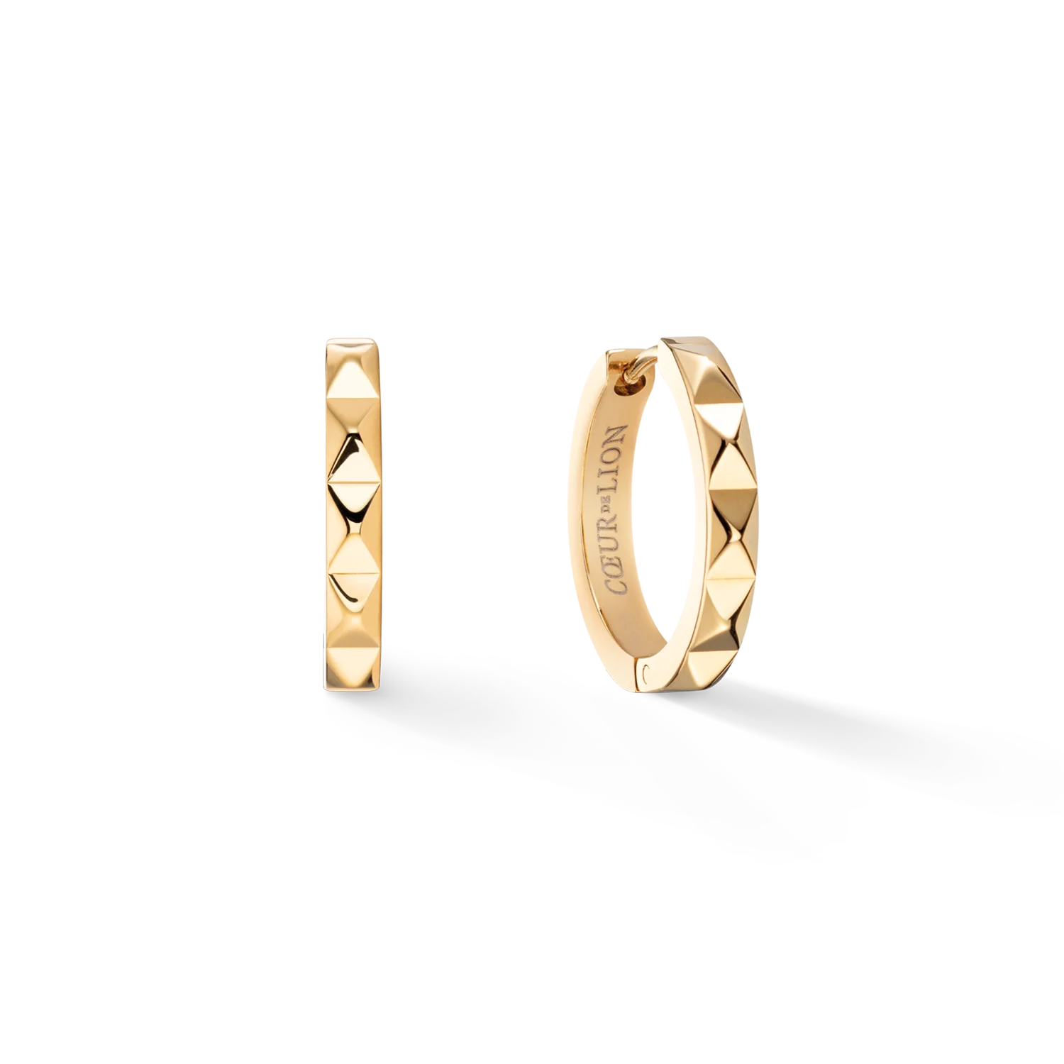 Coeur De Lion Spikes Hoop Earrings 0135211600