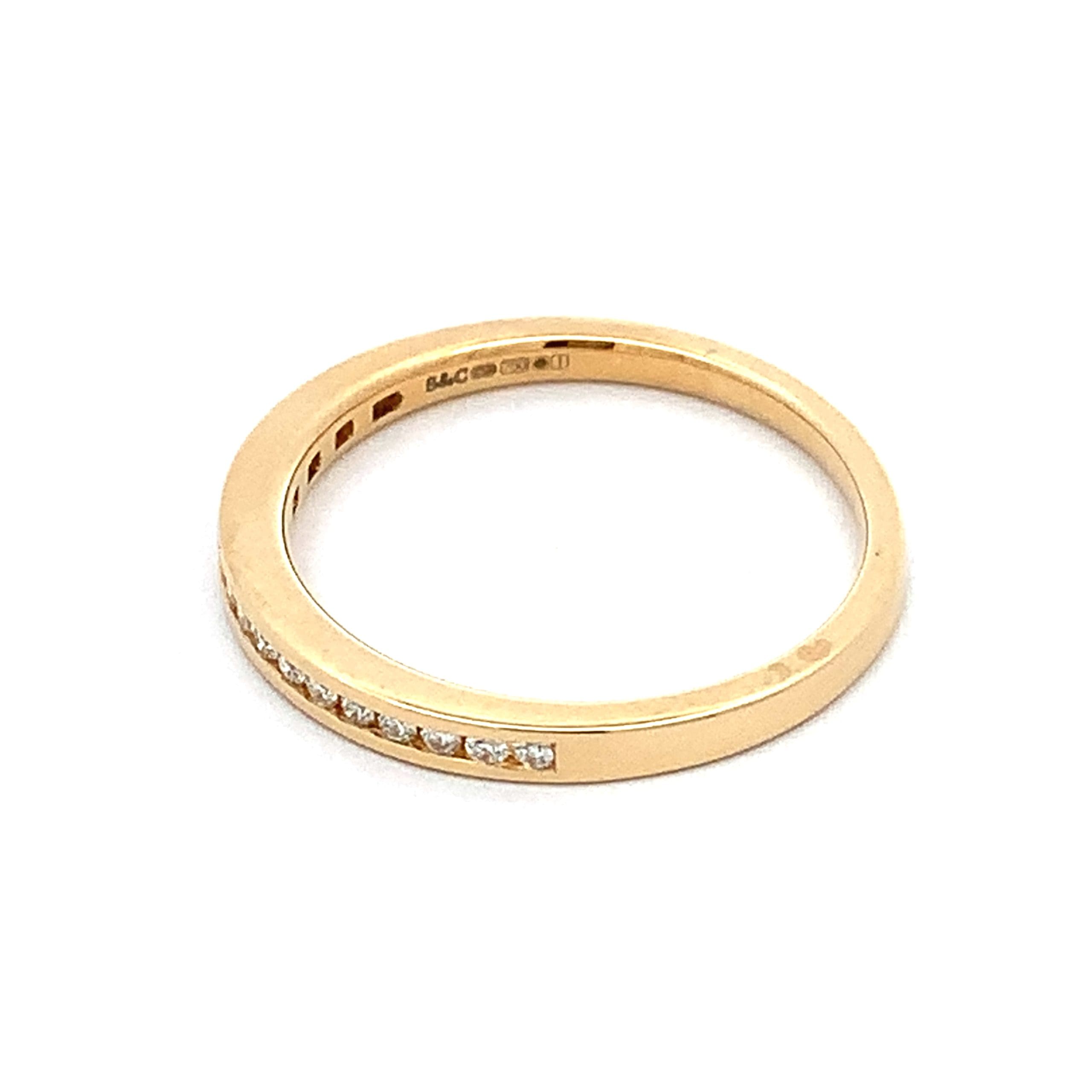 18ct Channel Set Diamond Eternity Ring