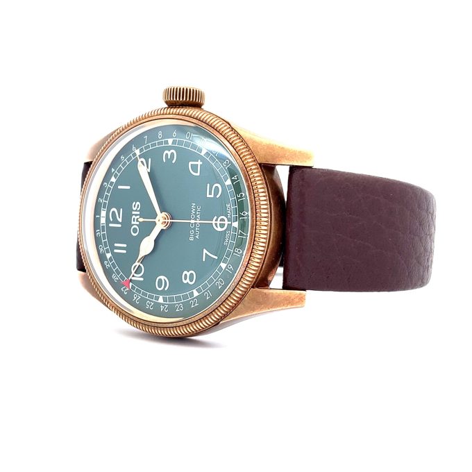 Oris Bronze Pointer Aviation Automatic Watch 01 754 7741 3167-07 5 20 58BR