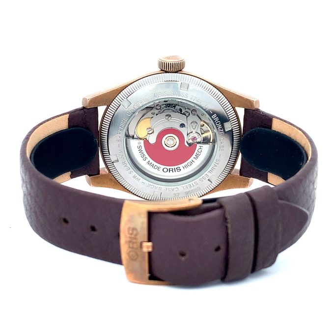Oris Bronze Pointer Aviation Automatic Watch 01 754 7741 3167-07 5 20 58BR