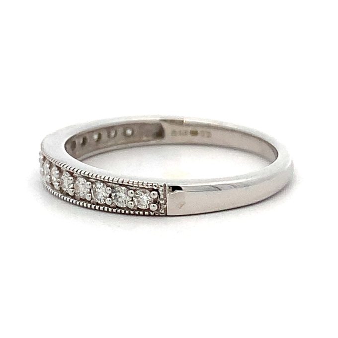 0.25ct Diamond White Gold Eternity Ring