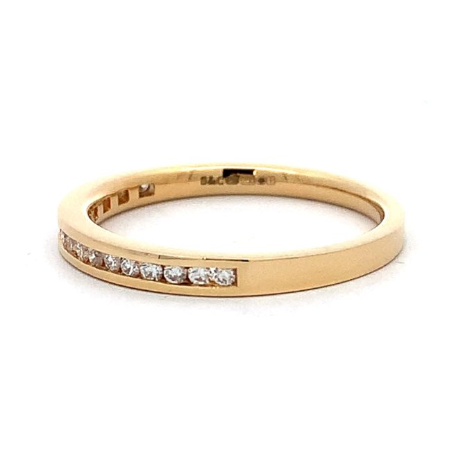 18ct Channel Set Diamond Eternity Ring