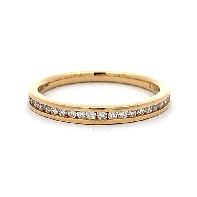 18ct Channel Set Diamond Eternity Ring