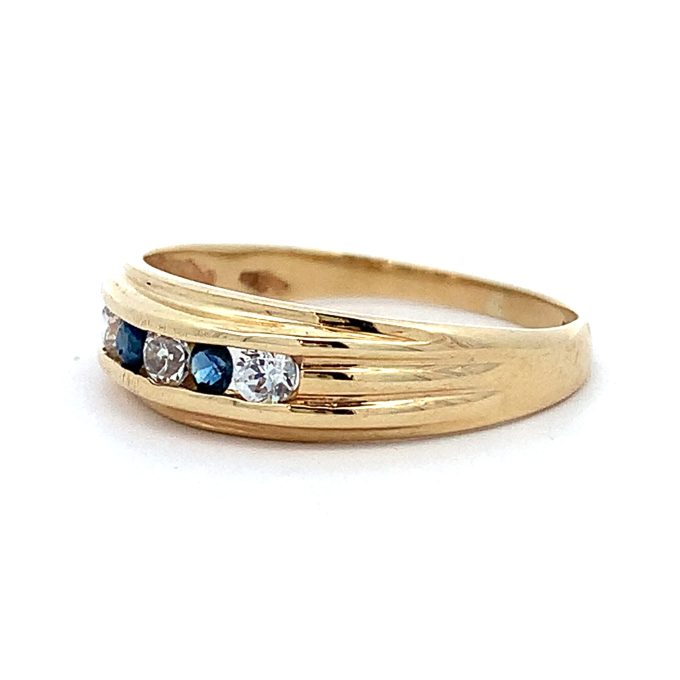 Sapphire and Diamond Dress Ring