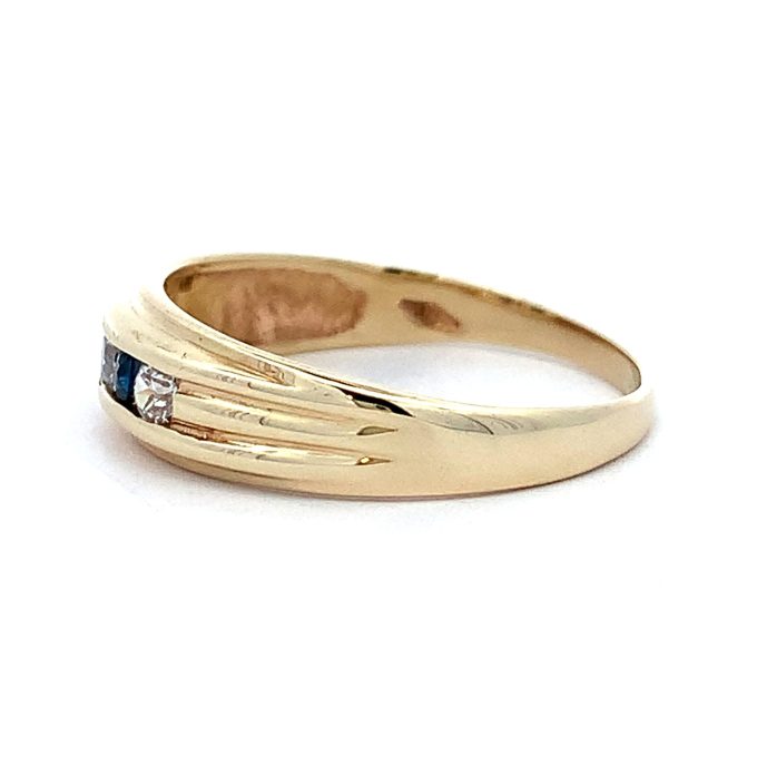 Sapphire and Diamond Dress Ring